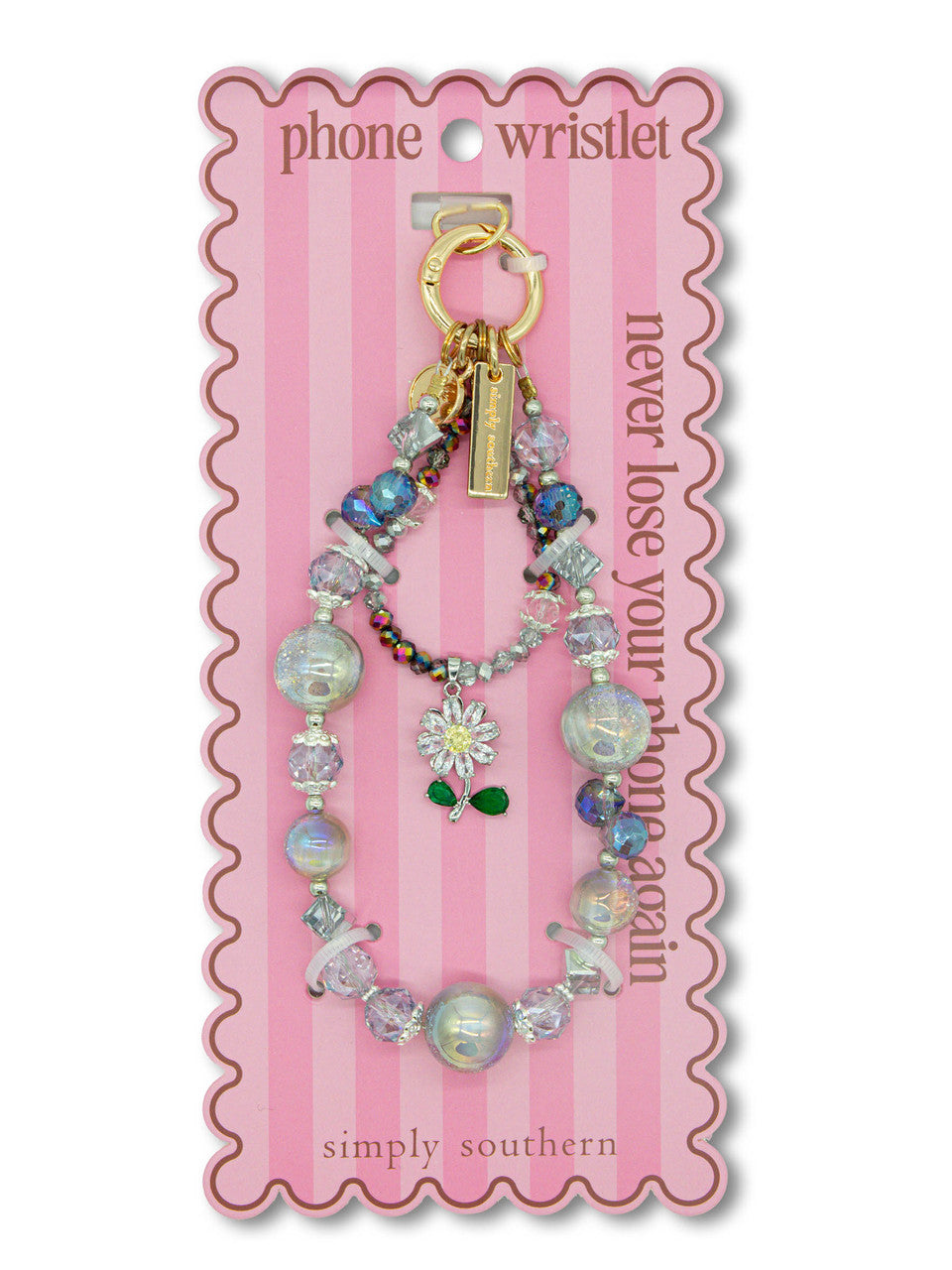 PHONE WRISTLET - FLOWER