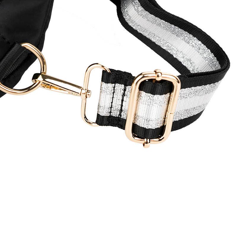 Jillian Pickle Ball Bag Sling Black-Closeout Deal!