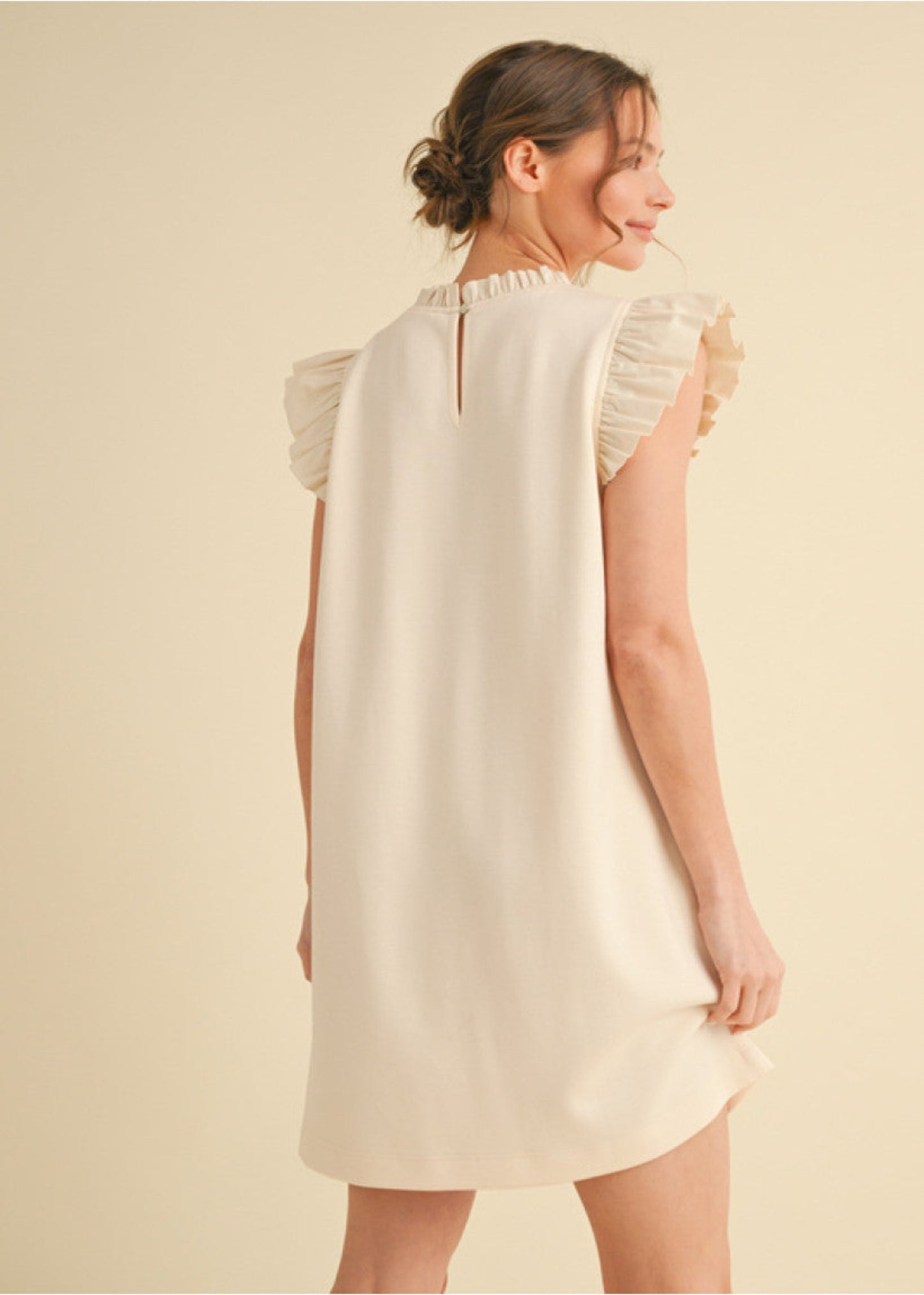 GRACIE DRESS - IVORY