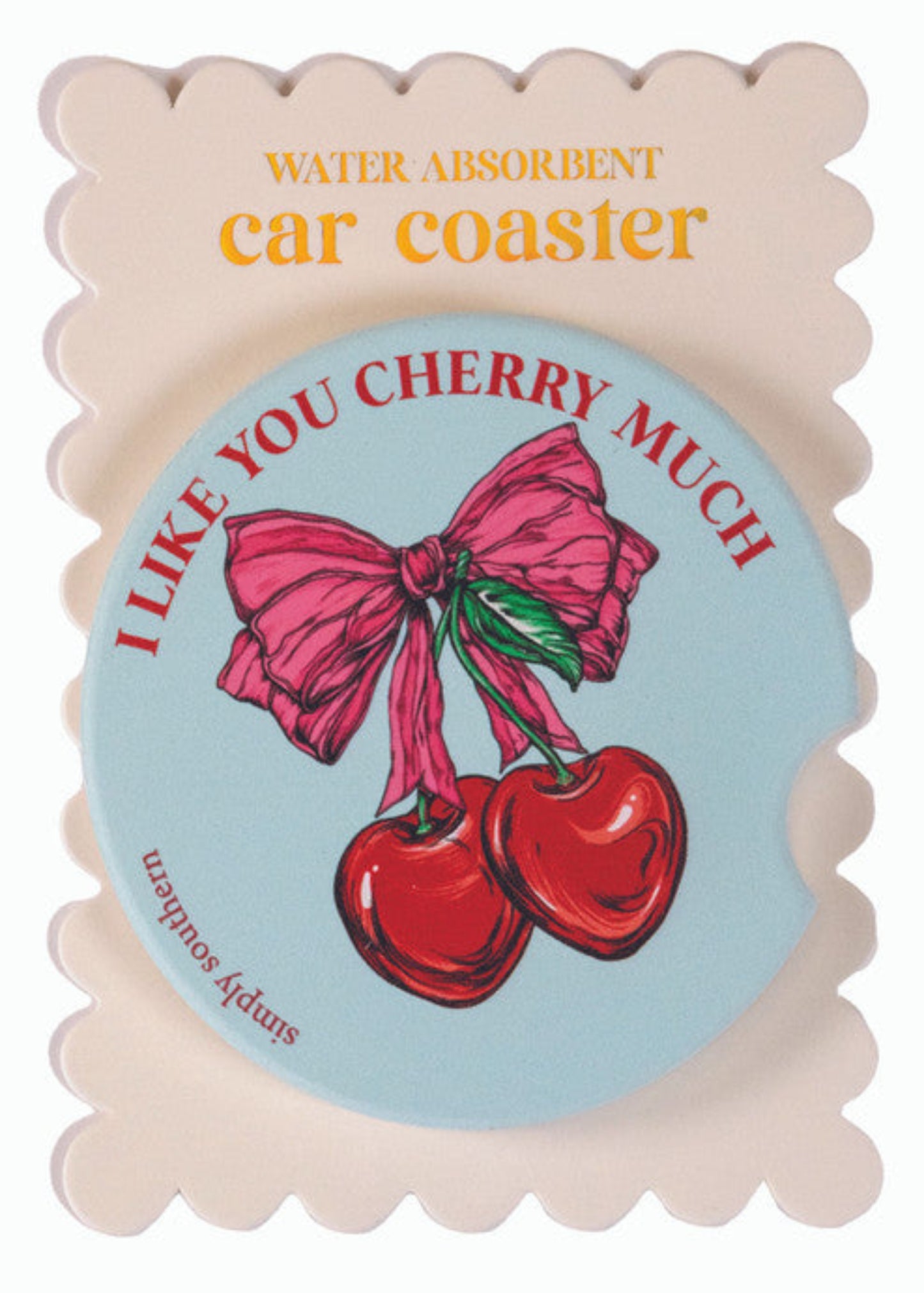 CAR COASTER: CHERRY