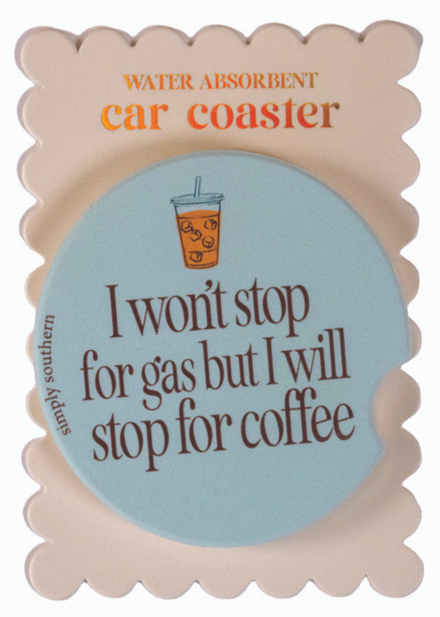 CAR COASTER: COFFEE