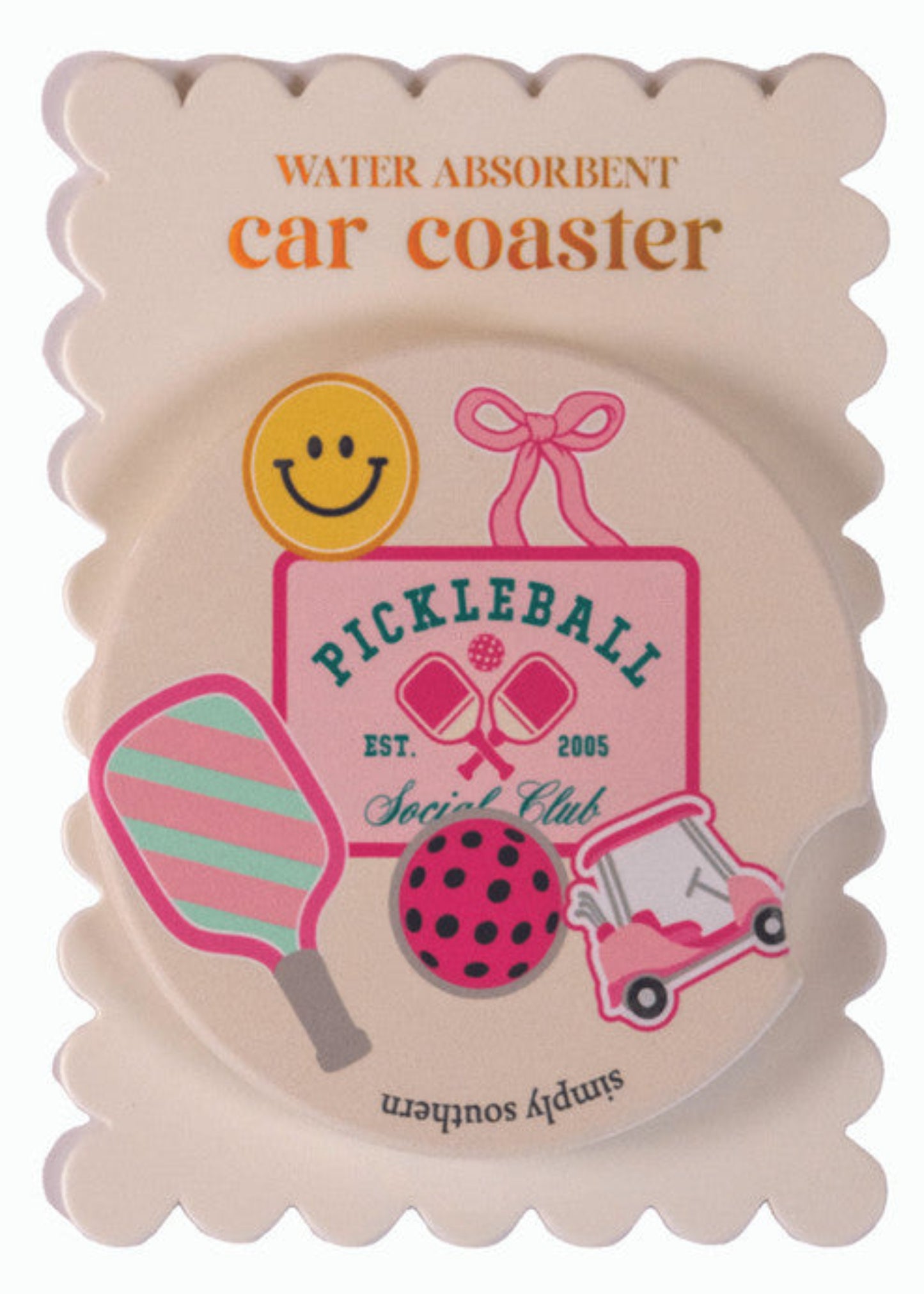 CAR COASTER: PICKLEBALL