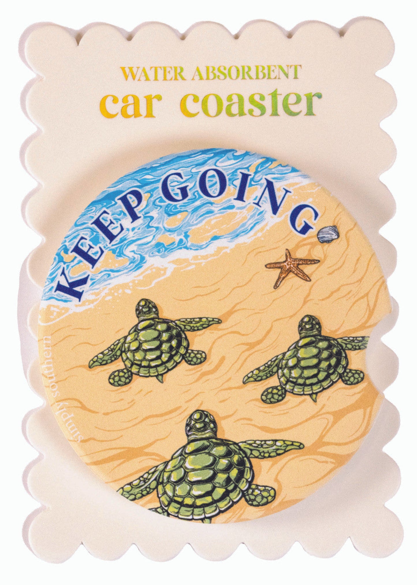 CAR COASTER: TURTLE