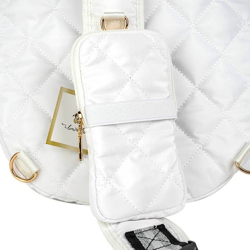 Jillian Pickle Ball Bag Sling Courtly White - Closeout Deal