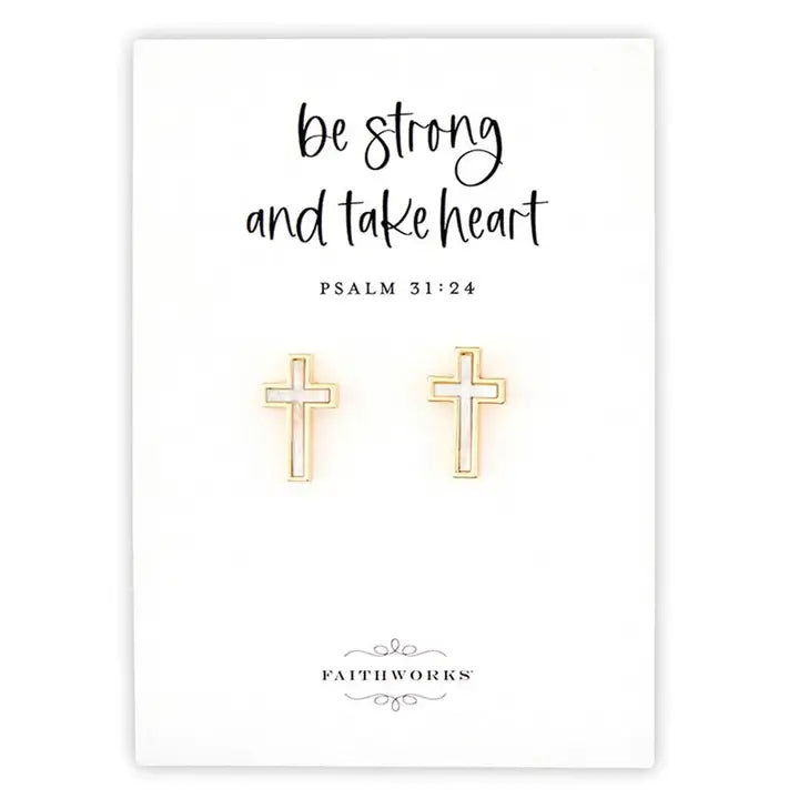 MOTHER OF PEARL: EARRINGS