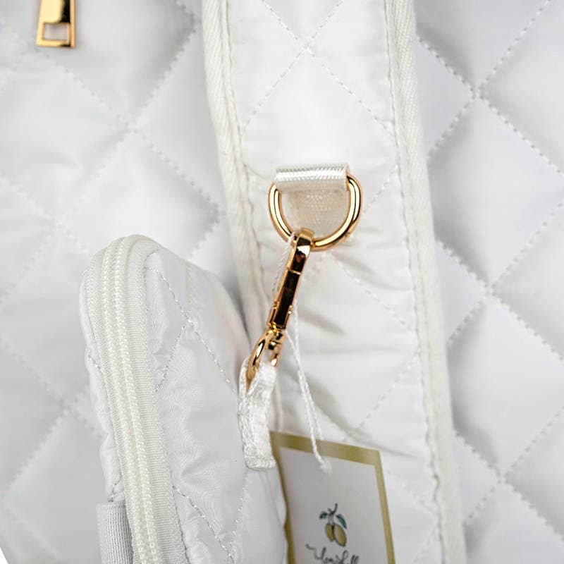 Jillian Pickle Ball Bag Sling Courtly White - Closeout Deal
