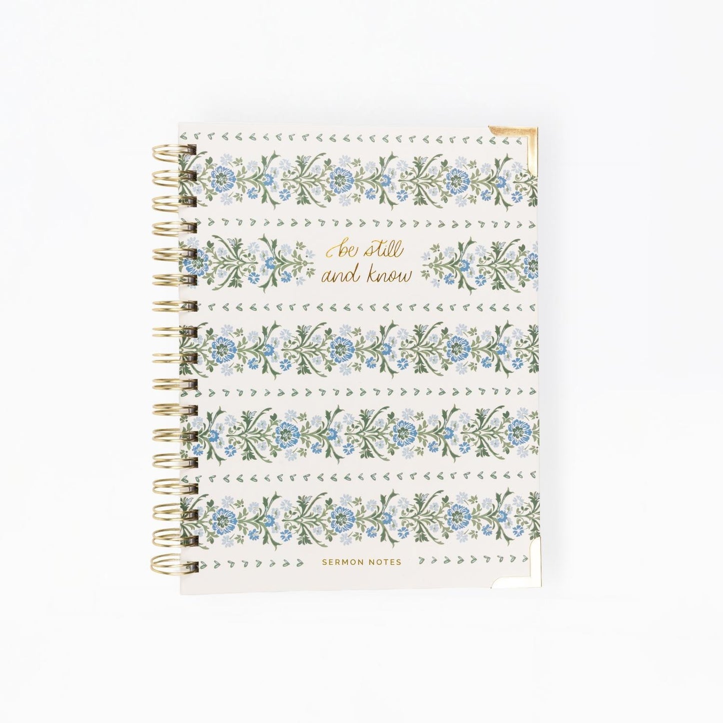 Journal Sermon Notes Be Still & Know