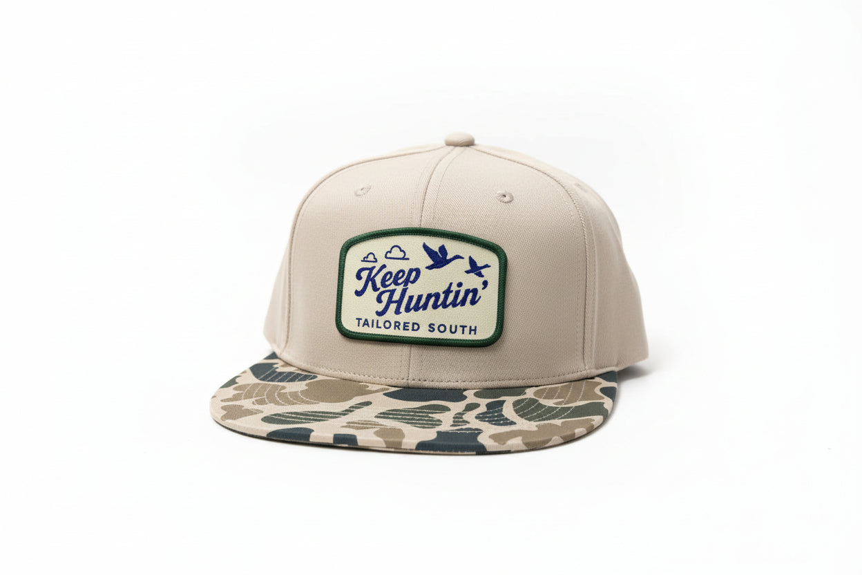 KEEP HUNTING PATCH HAT