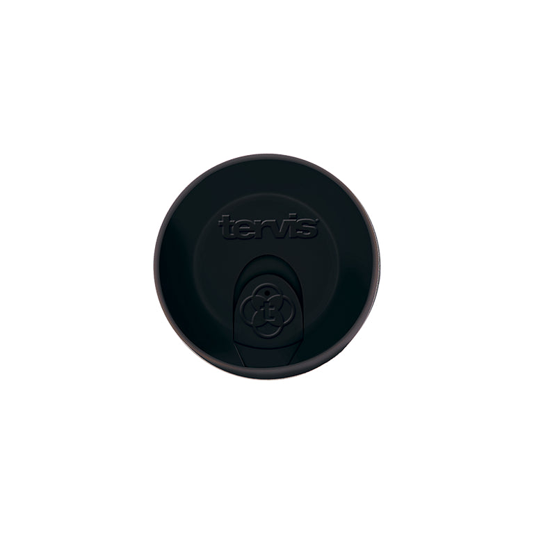 TRAVEL LID-BLACK : 16OZ