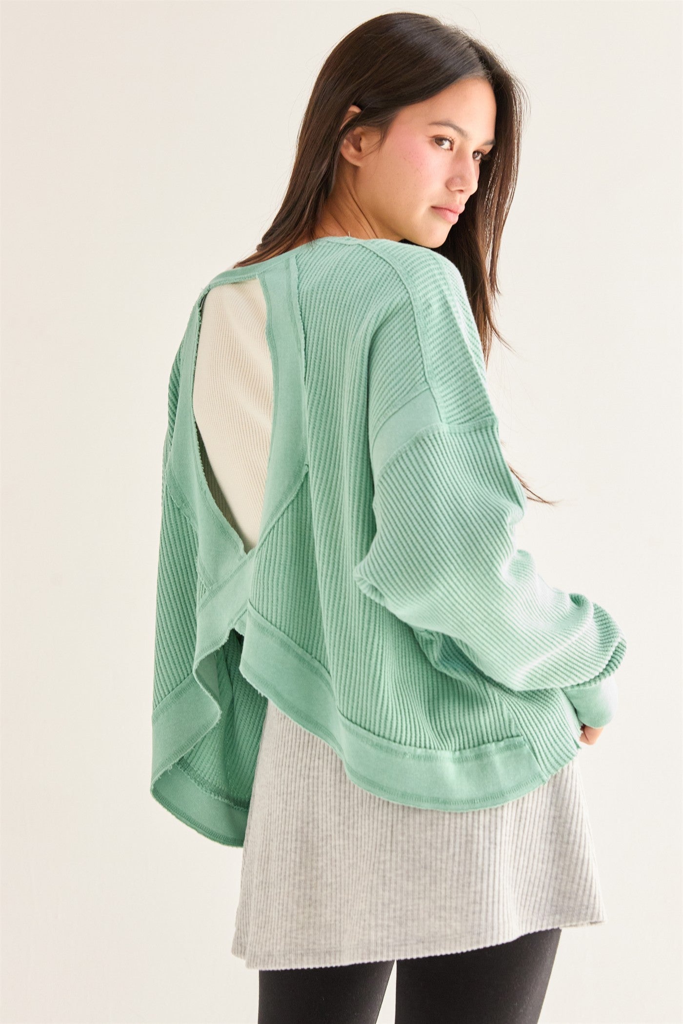 WHITNEY TOP - EMERALD