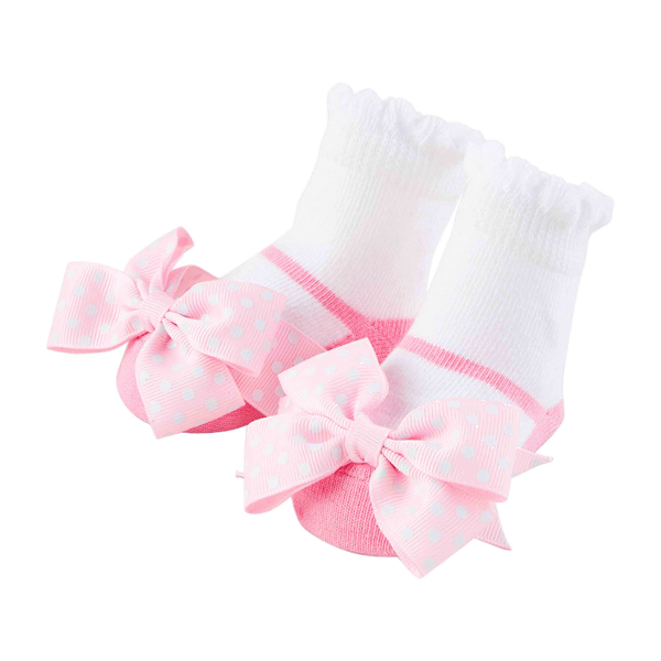 PINK BOW SOCKS