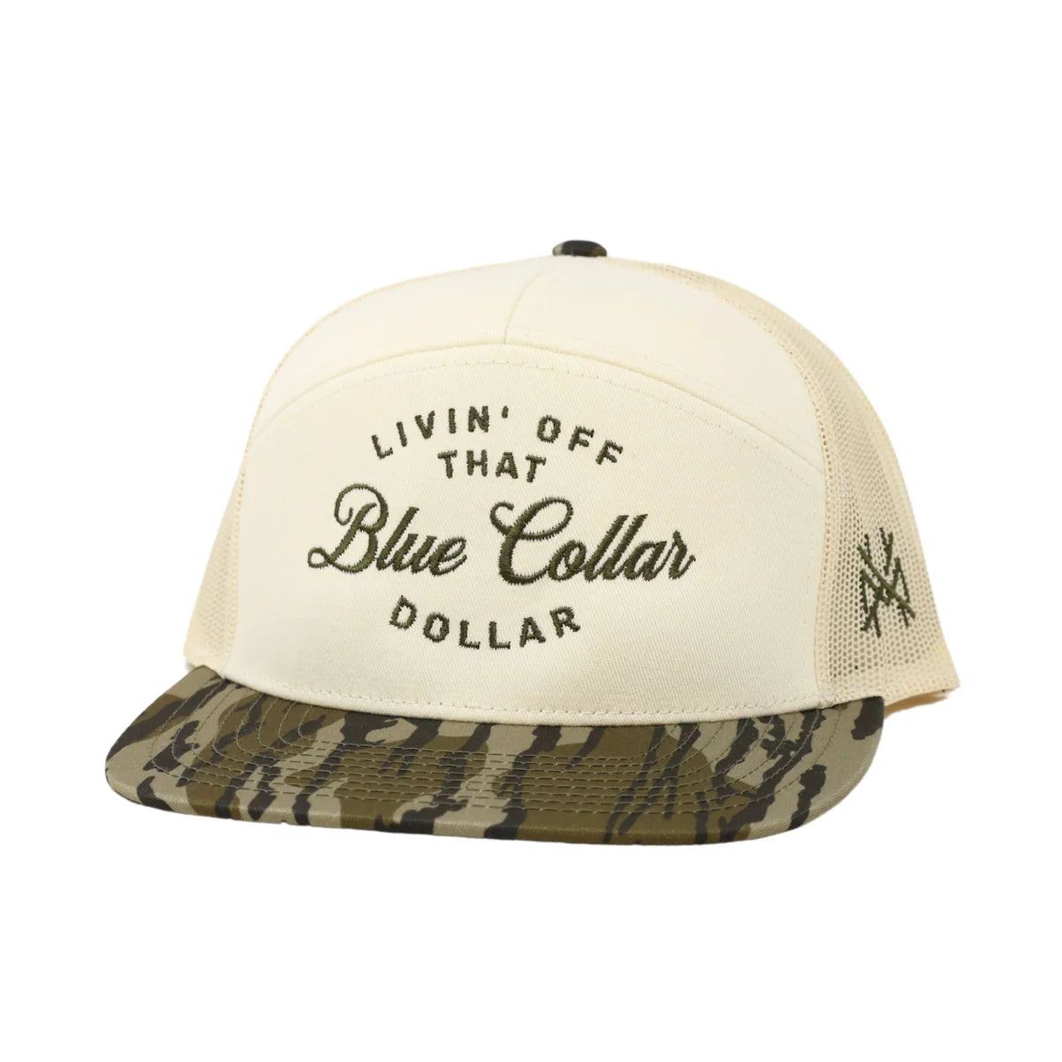 BLUE COLLAR DOLLAR HAT - RETRO BOTTOMLAND/NATURAL