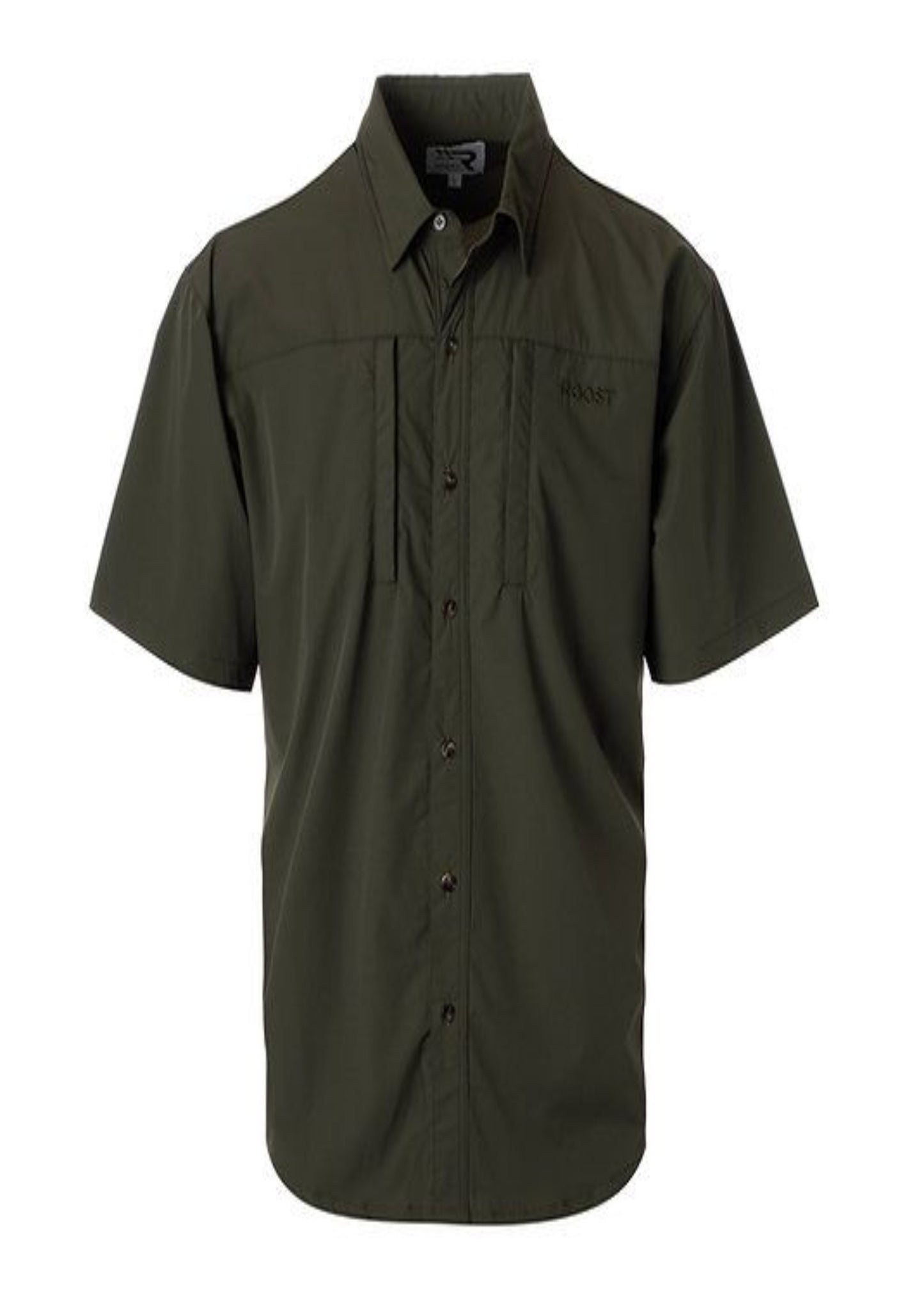 ROOST S/S BUTTON DOWN-GREEN dis