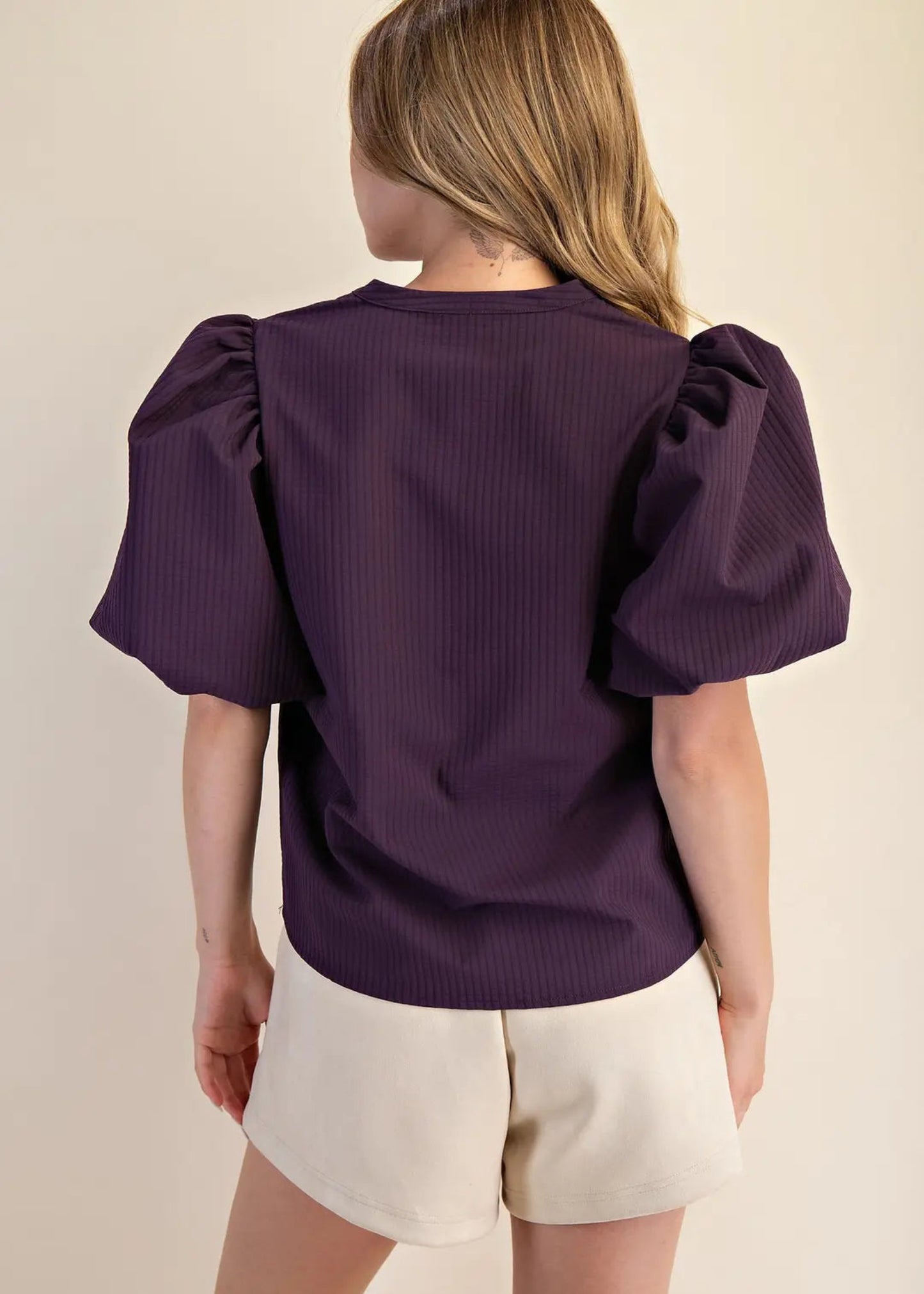 LAURA TOP - PURPLE