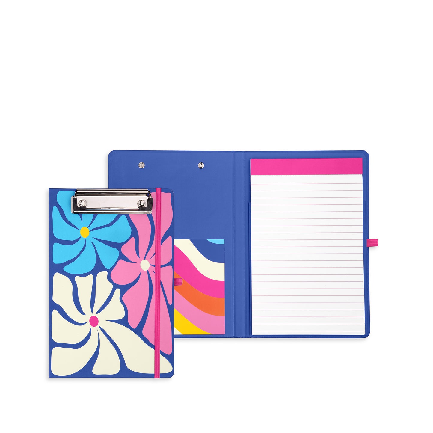 Mini Clipboard Folio: Groovy Floral