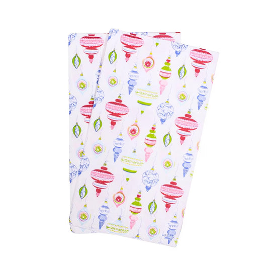 WHIMSICAL WONDERS GUEST NAPKINS WHITE/MULTI