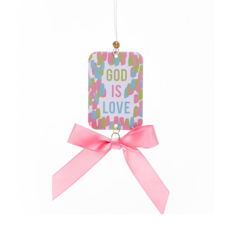 AIR FRESHENER-GOD IS LOVE