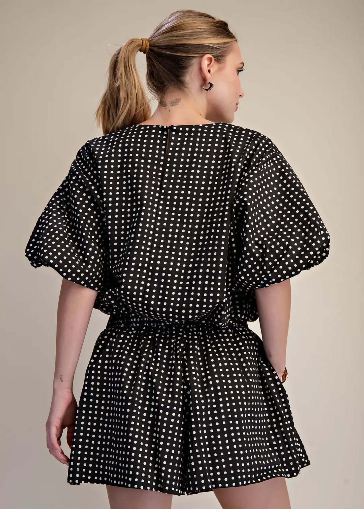 PARKER TOP -BLACK