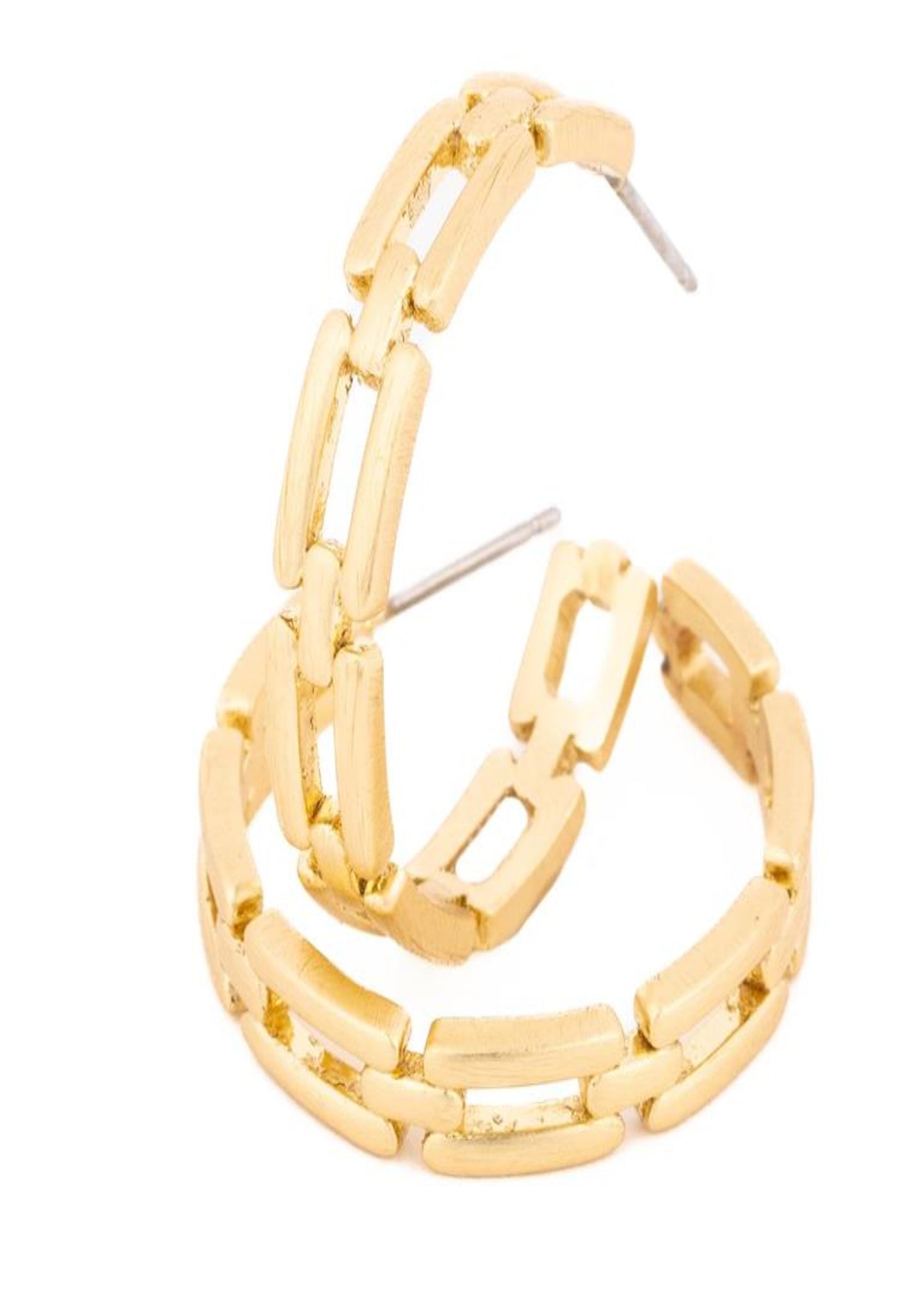 LAYLA MEDIUM GOLD EARRINGS