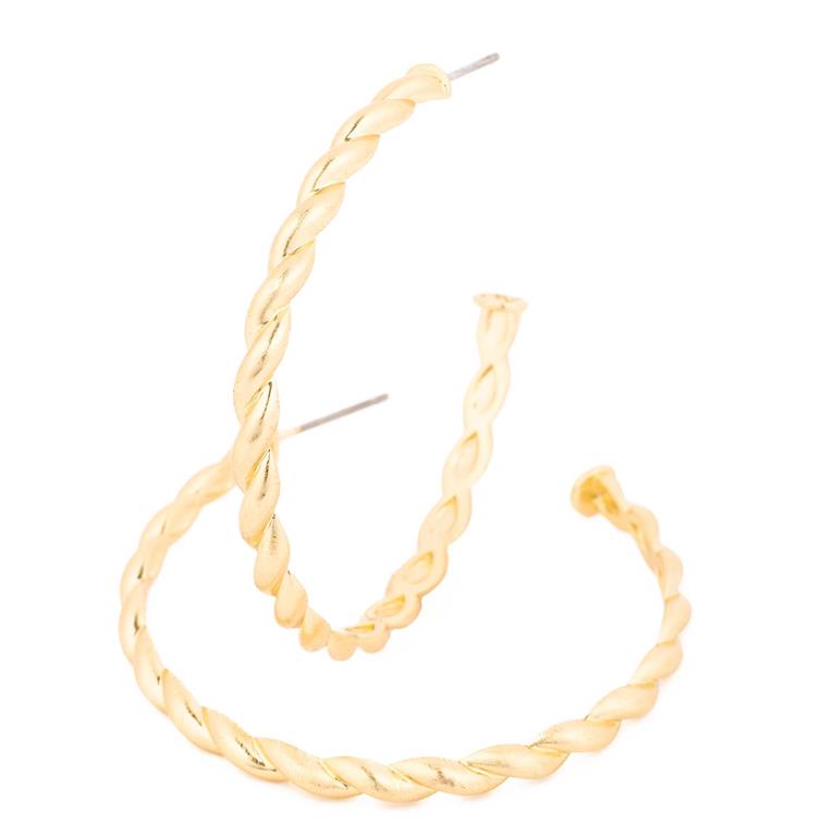 EVERLY LARGE GOLD EARRINGS