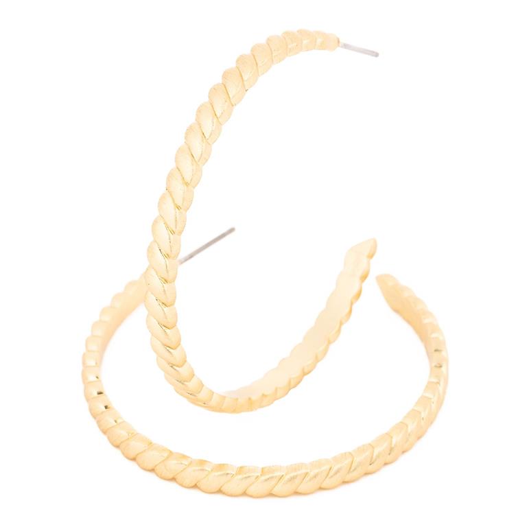 ADDISON LARGE GOLD EARRINGS
