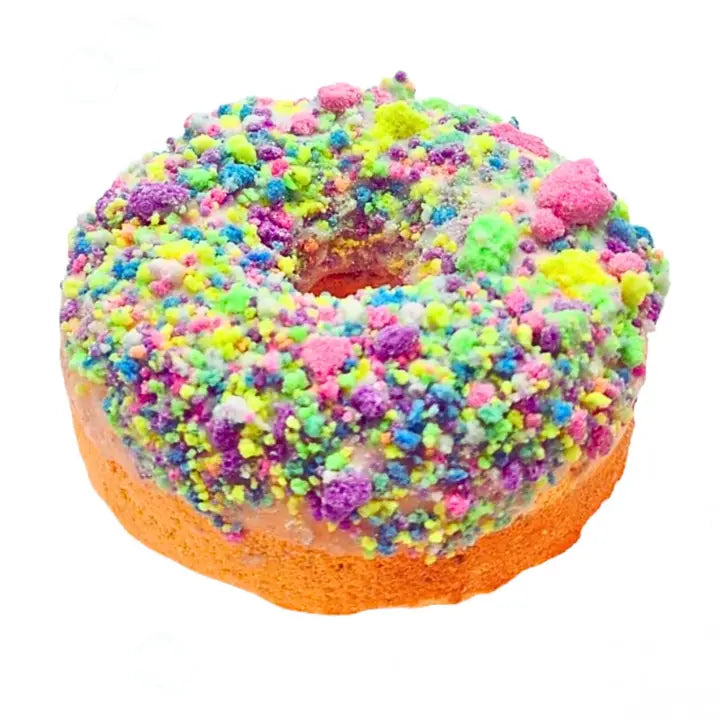 DONUT BATH BOMB-JUICY PEACH