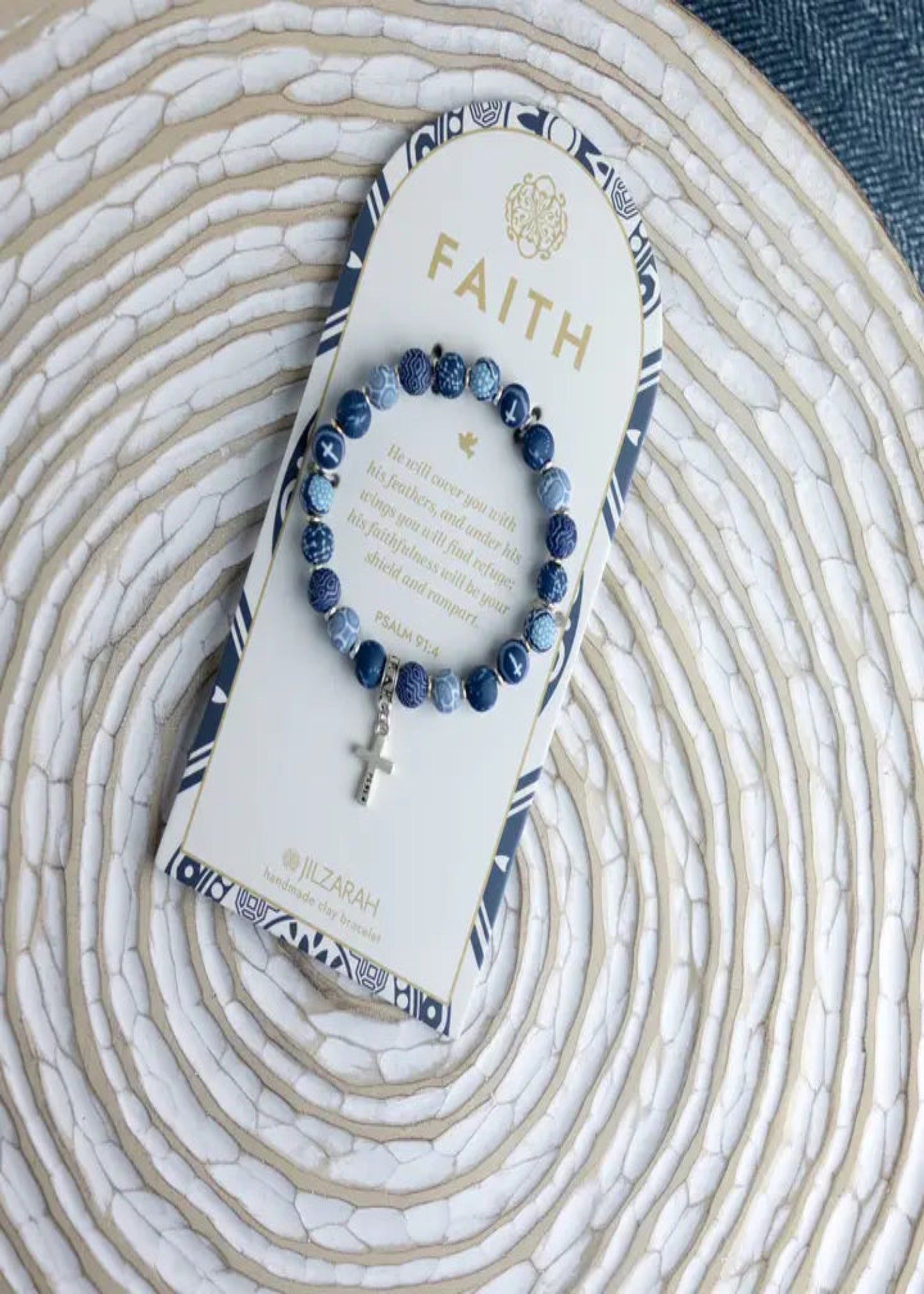 BLUE FAITH BRACELET