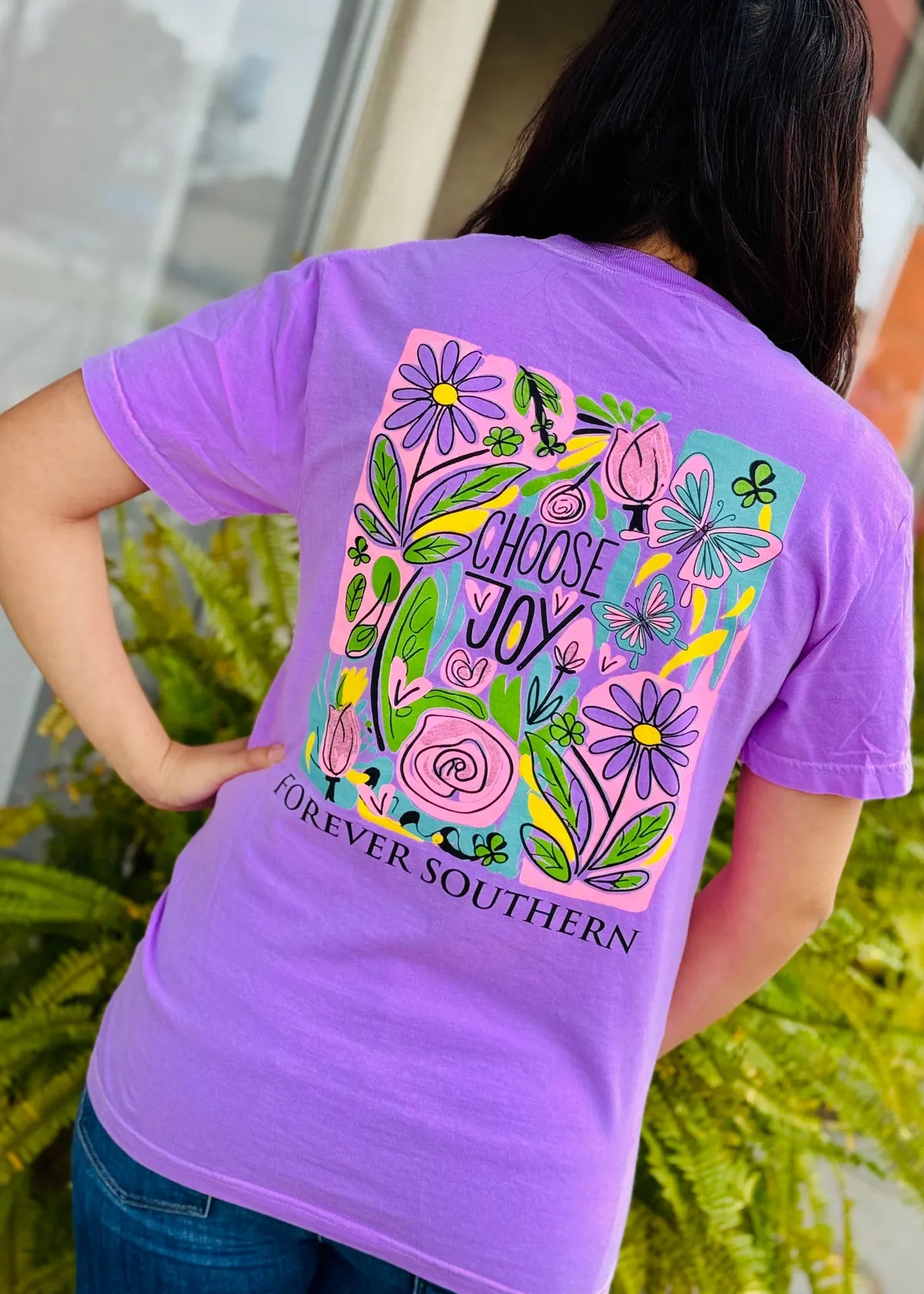CHOOSE JOY - NEON VIOLET