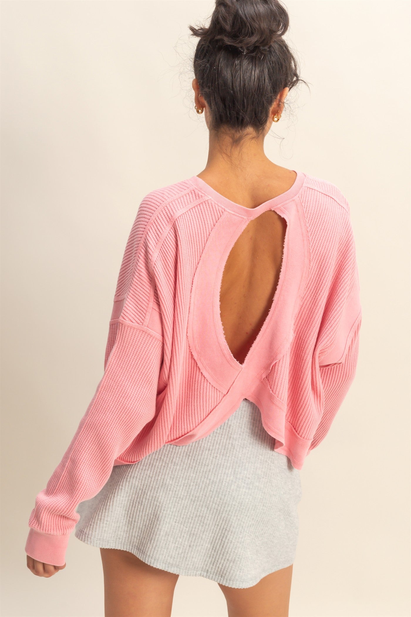 WHITNEY TOP - TAFFY PINK