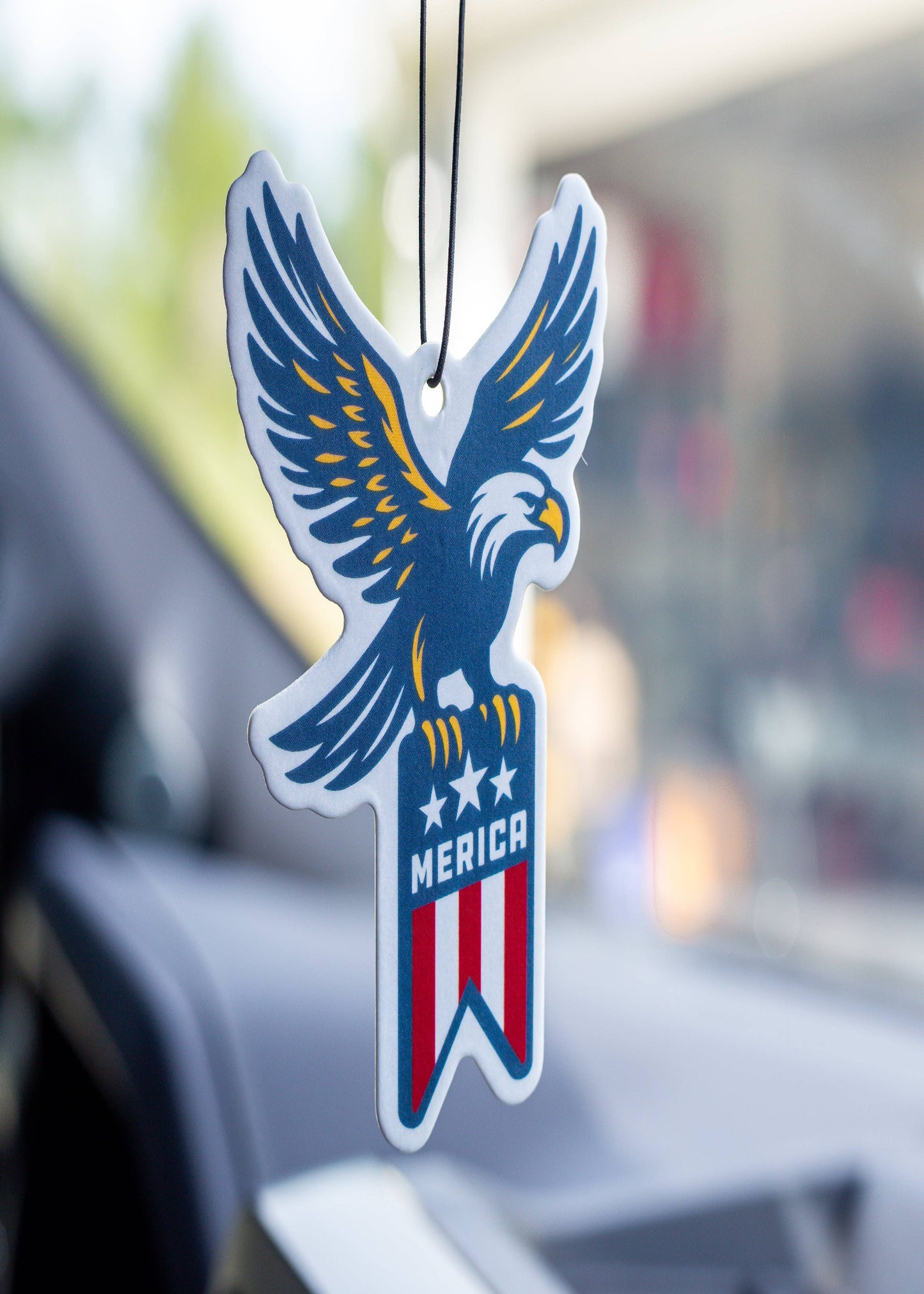 'Merica with Eagle- Air freshener - New Car scent