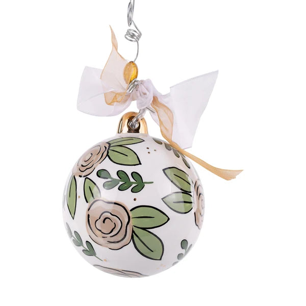 GOLD MR. & MRS. ORNAMENT