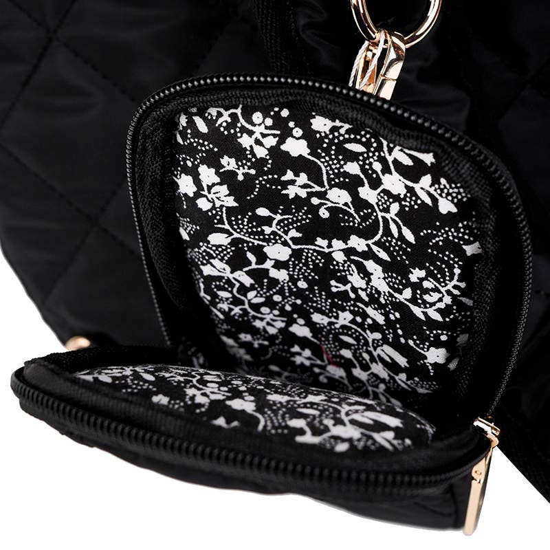 Jillian Pickle Ball Bag Sling Black-Closeout Deal!