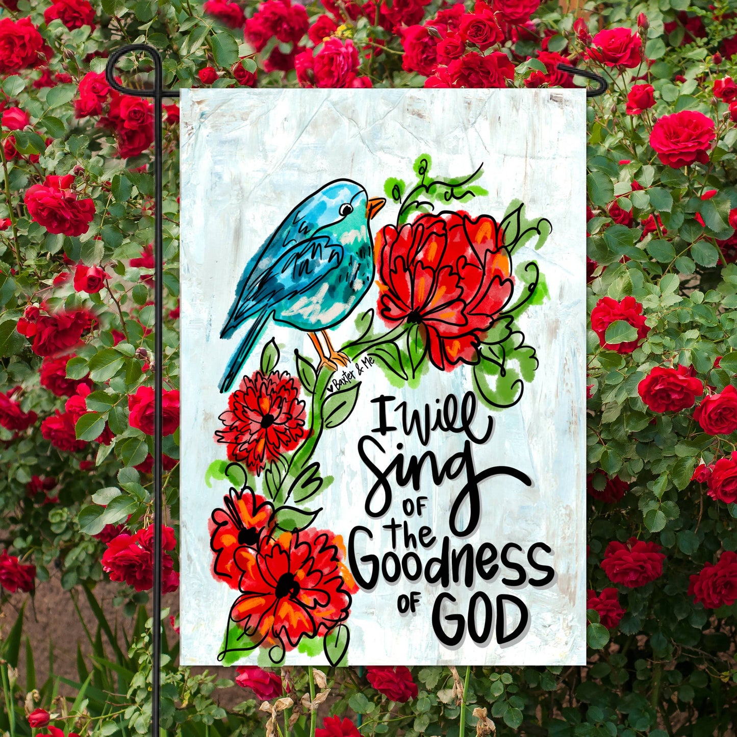 Goodness of God Garden Flag