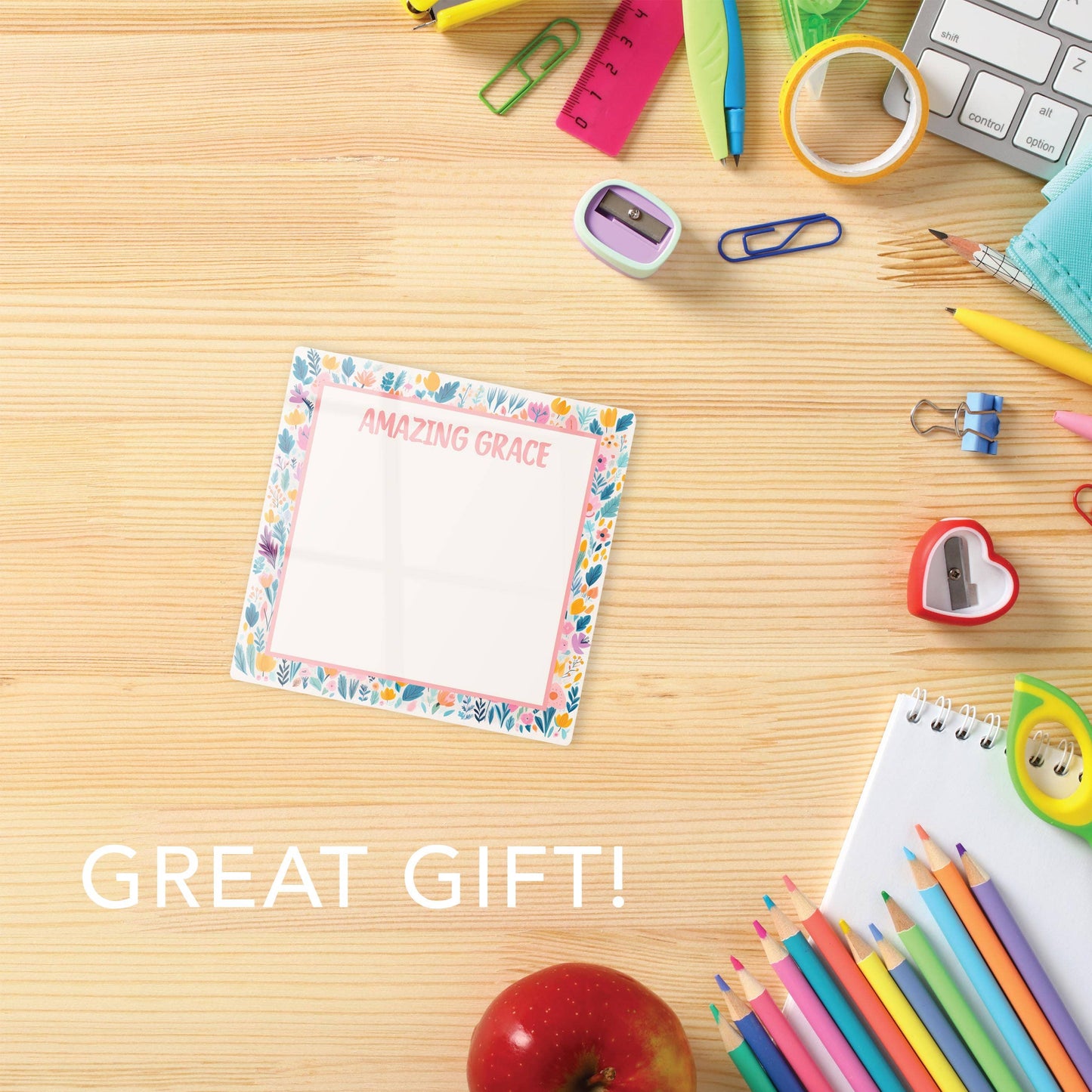 Dry Erase Board, Spiritual Message Board, Glass Marker Board
