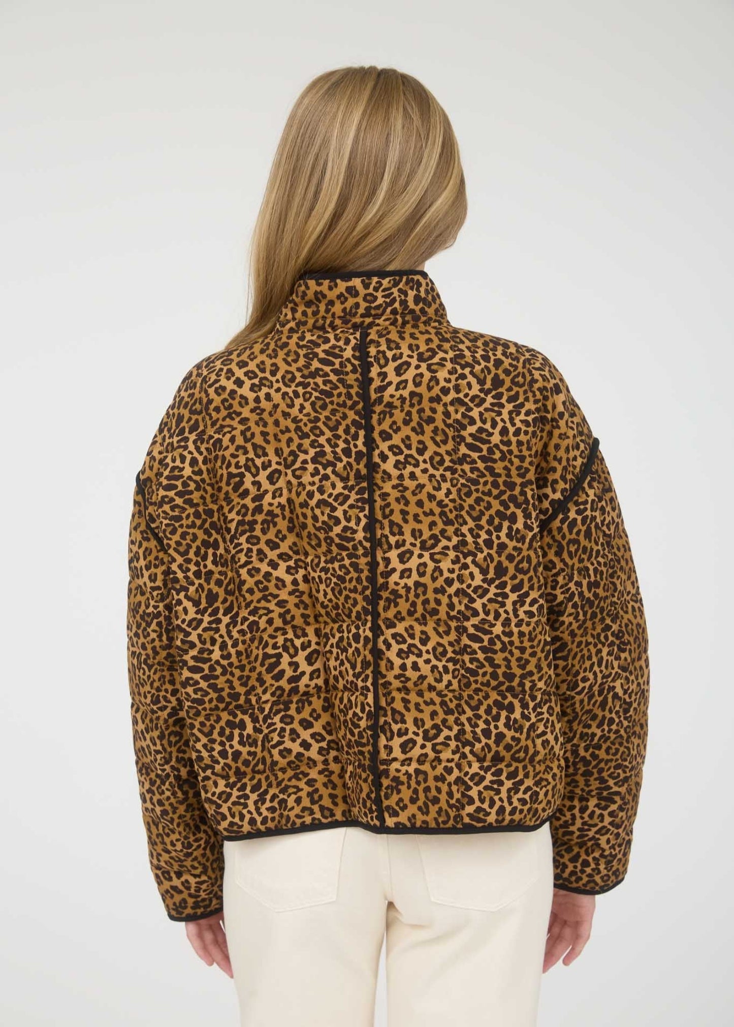 QWYNN JACKET - BROWN MULTI