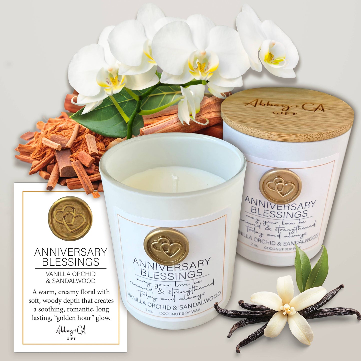 Anniversary Blessings Scented Candle