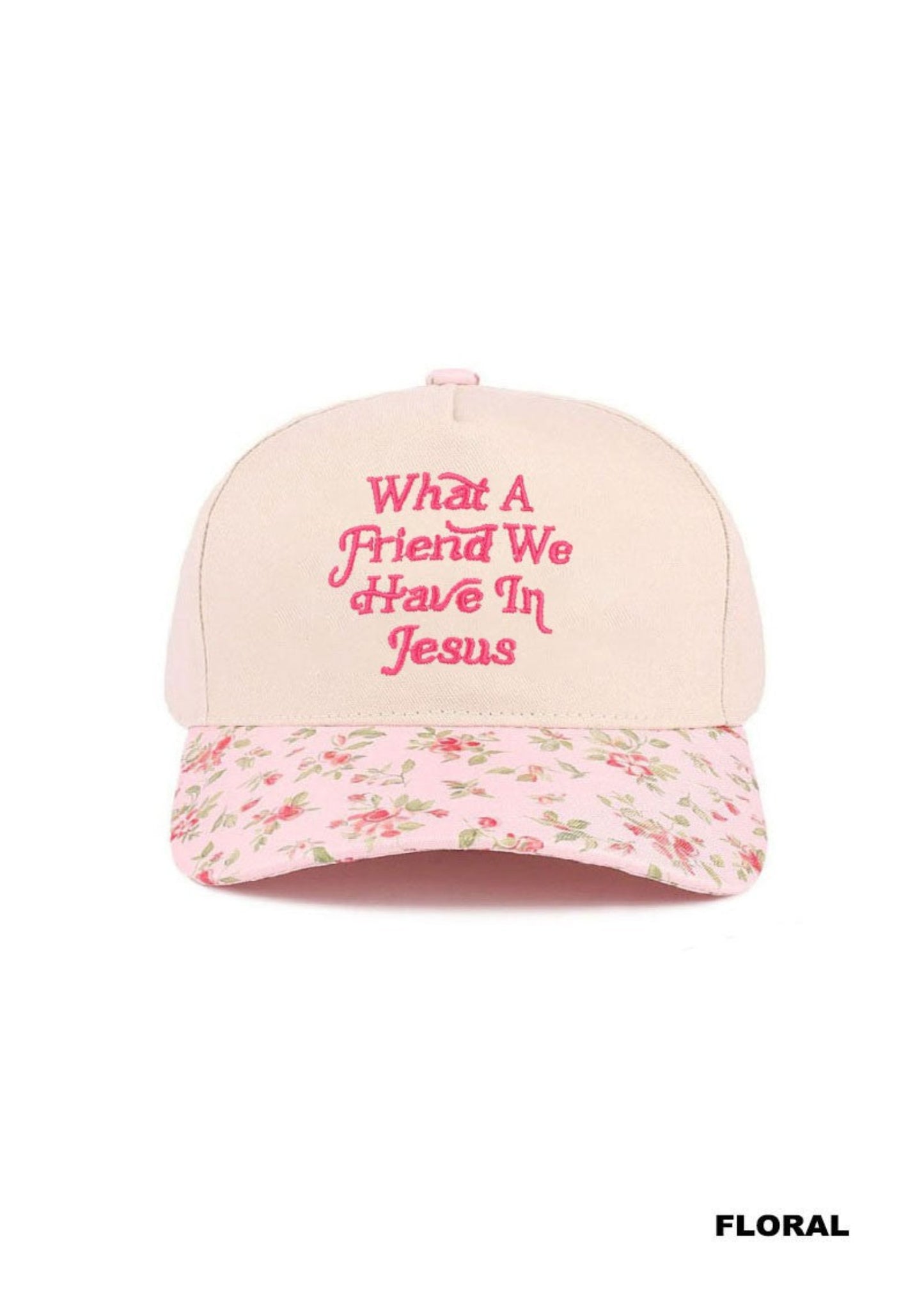 What A Friend We Have In Jesus Two Tone Cotton Hat