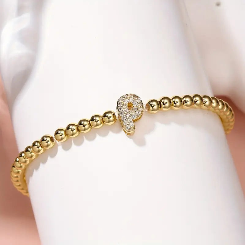 PERSONALIZED LETTER BRACELET