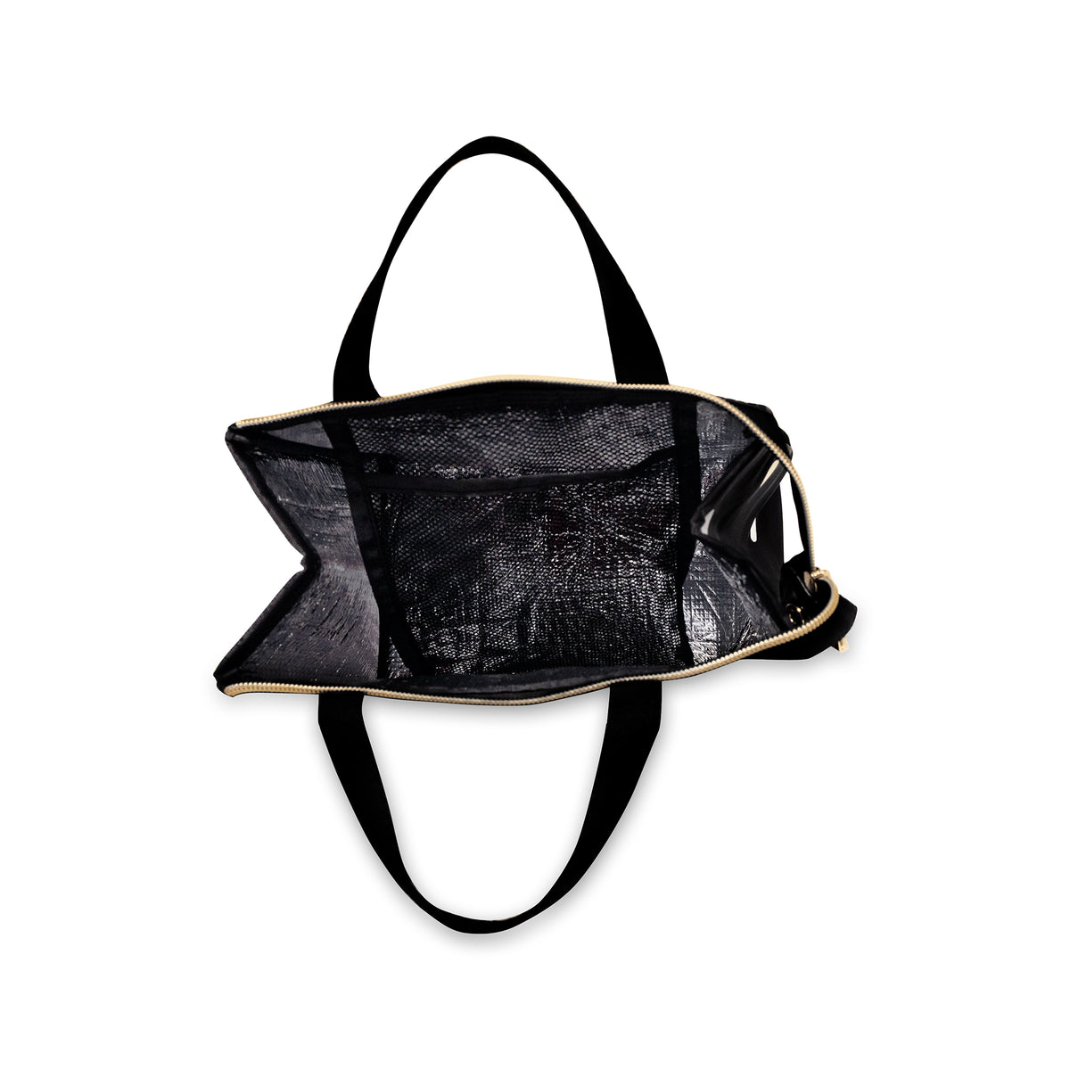 LUNCH BAG - BLACK ENCHANTED DOT