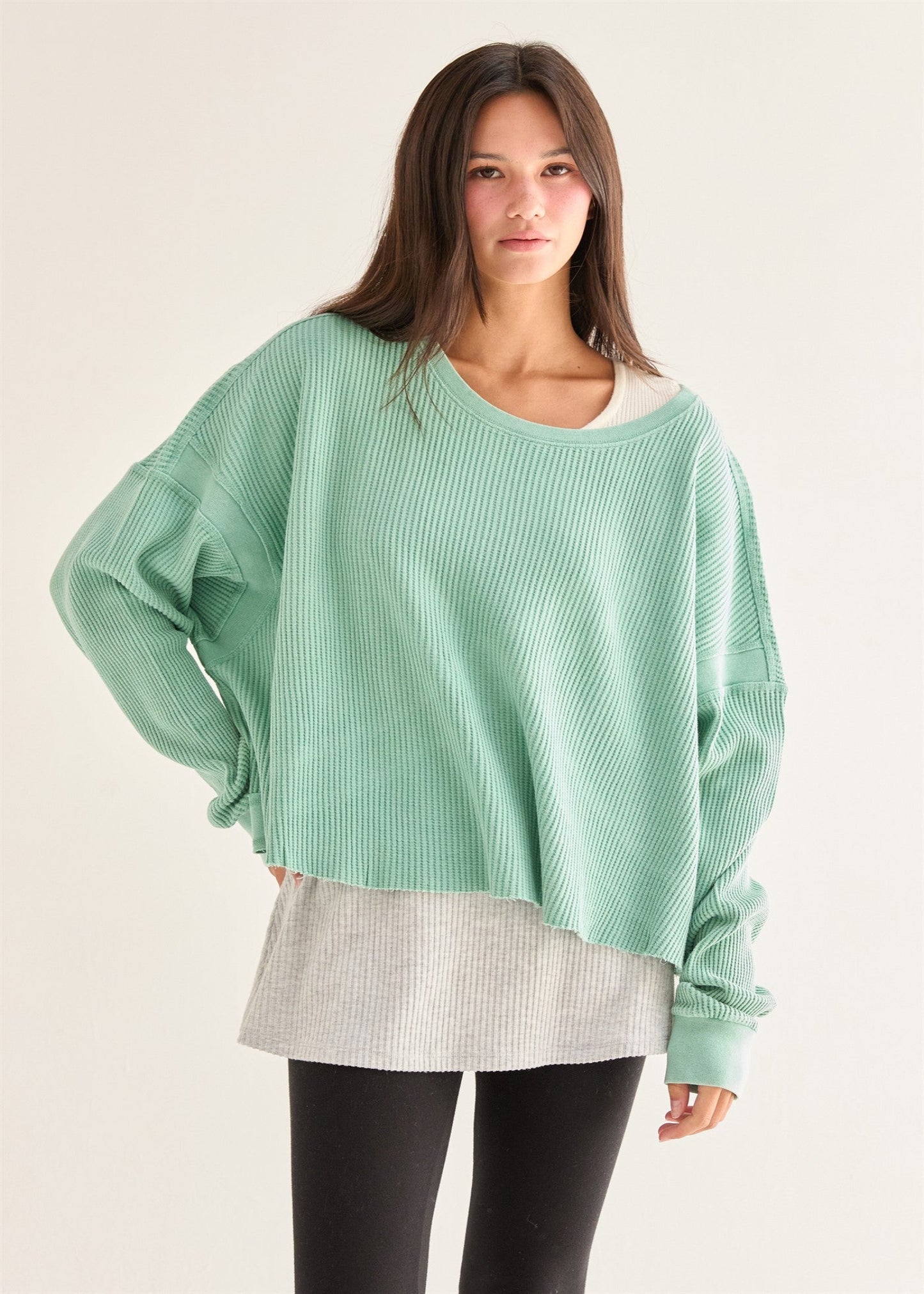 WHITNEY TOP - EMERALD