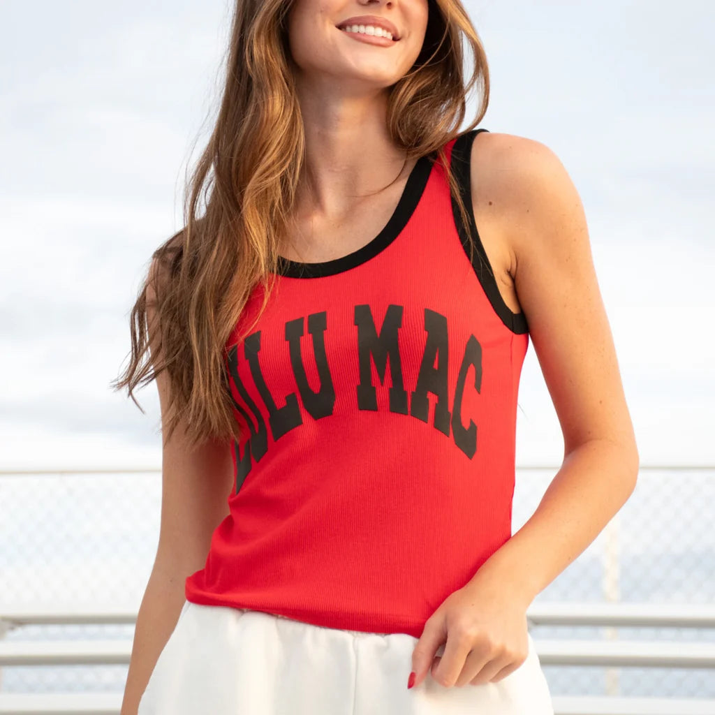 TANK - RED/BALCK