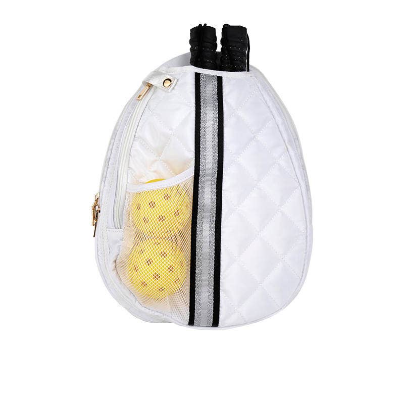 Jillian Pickle Ball Bag Sling Courtly White - Closeout Deal