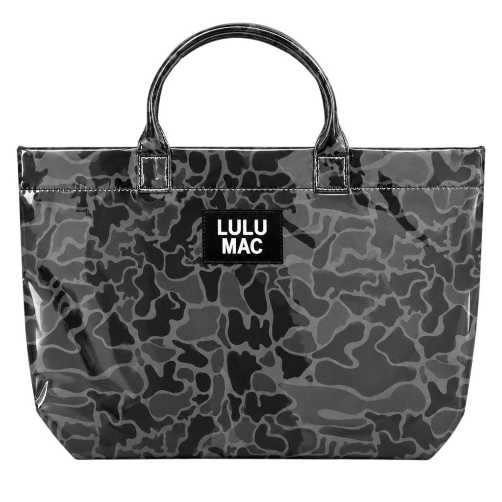 TOTE BAG BLACK CAMO