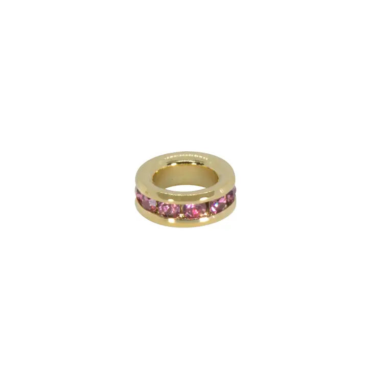 14K Gold-Plated 8mm Mini Birthstone Charms- (By Month)