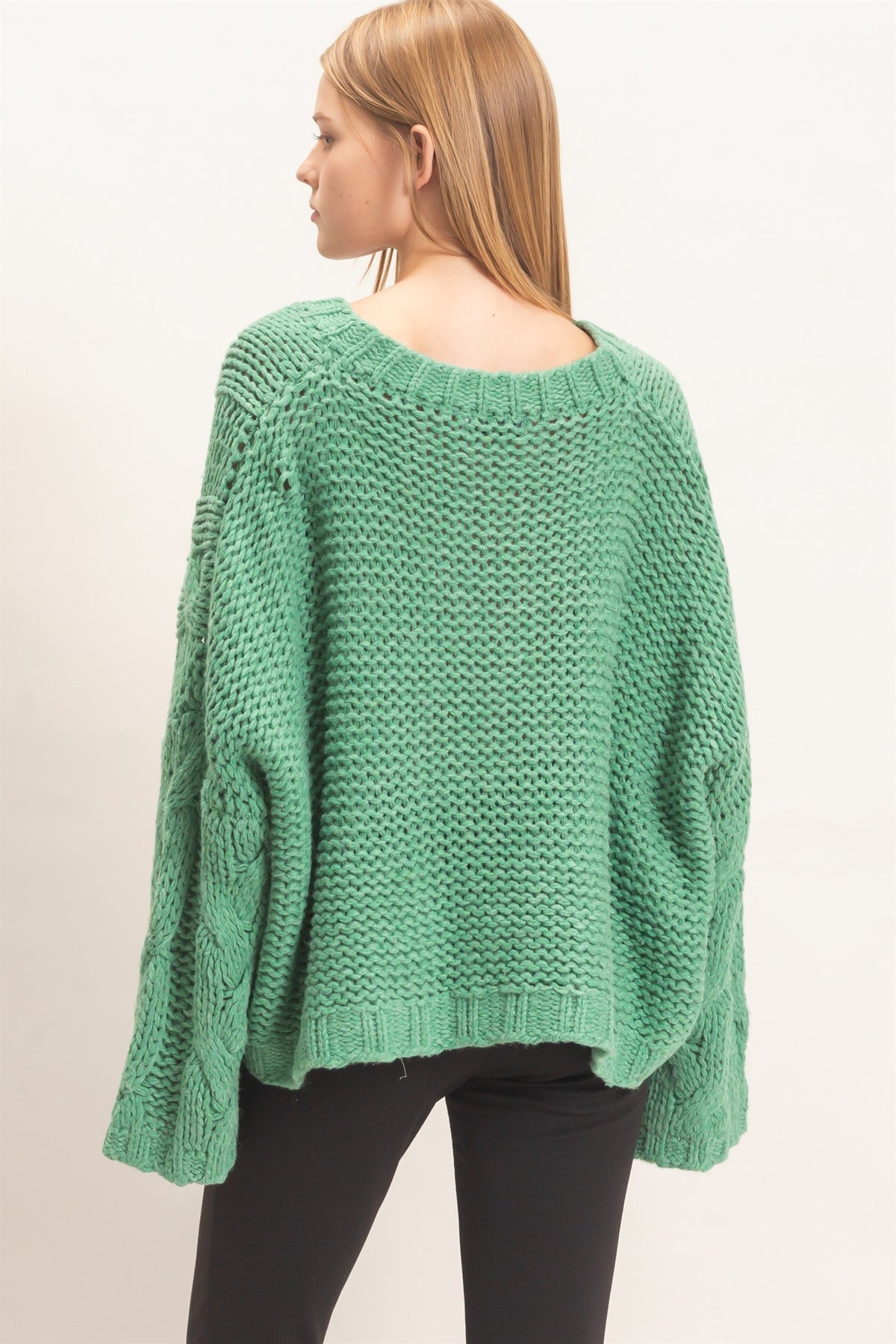 BAILEY SWEATER - GREEN