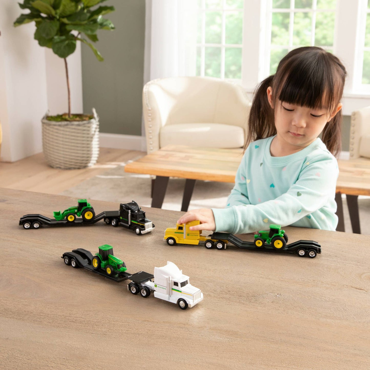 1/64 John Deere Farm Semi Assorted