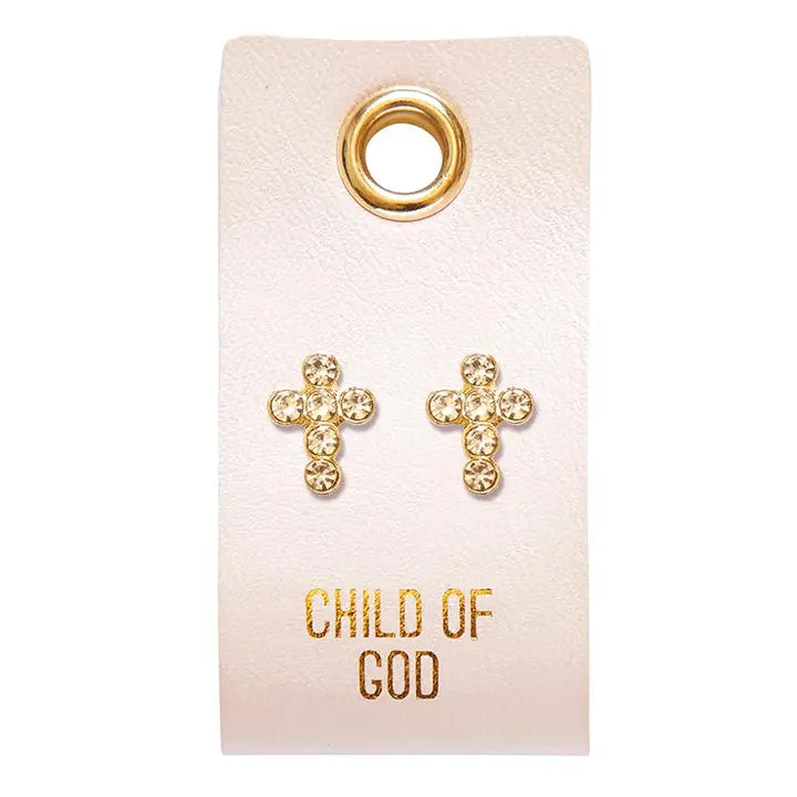 STUD EARRINGS-CHILD OF GOD