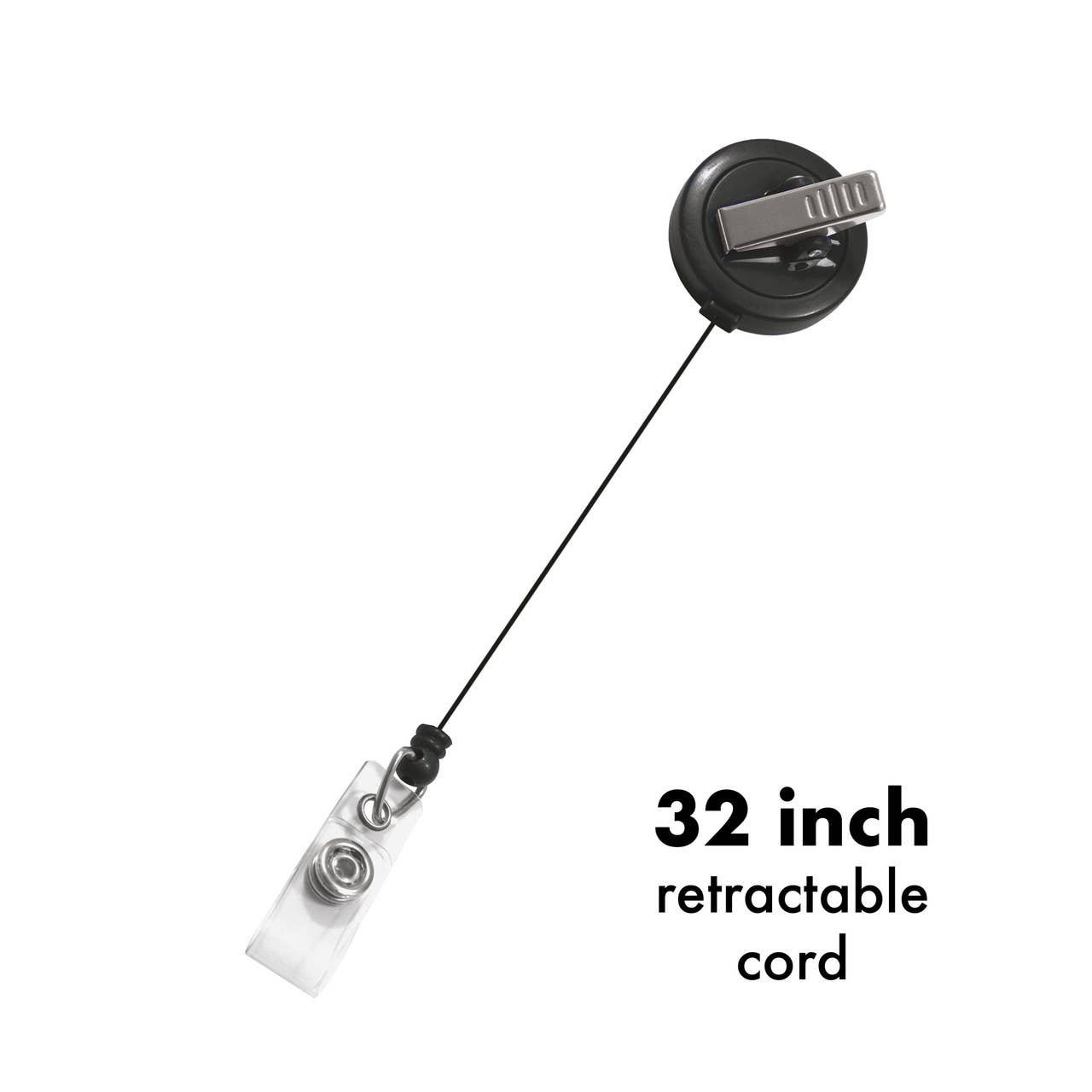Brilliant Retractable ID Badge Reel