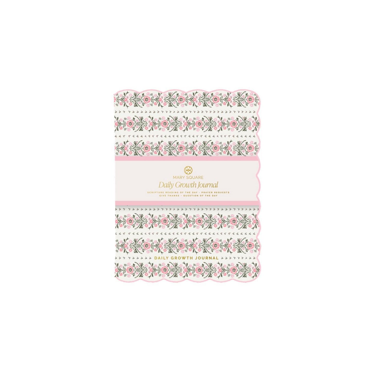 Journal Daily Growth Garden Row-Pink