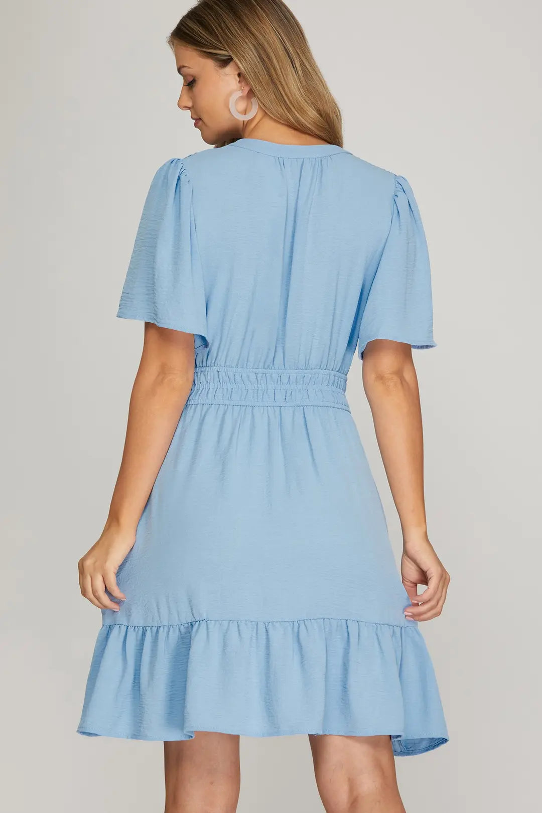 MIA DRESS - LIGHT BLUE
